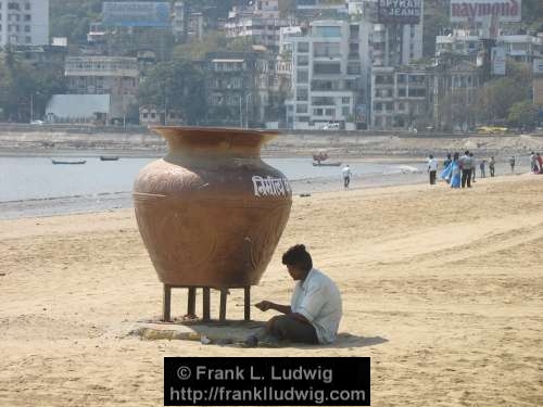 Chowpatty Beach, Bombay, Mumbai, India